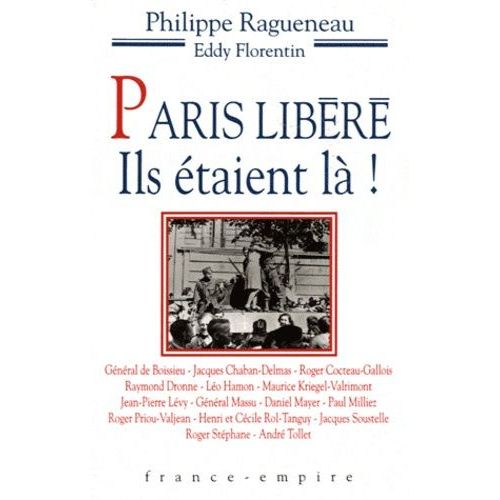 Paris Libr - Ils taient L !   de philippe ragueneau  Format Broch 