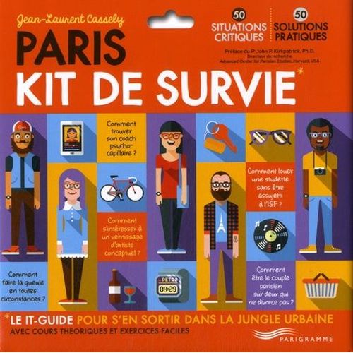 Paris Kit De Survie   de Cassely Jean-Laurent  Format Broch 