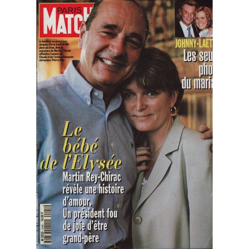 Paris Match / 04-04-1996 N2445 : Isabelle Adjani / Sharon Stone (8p) - Carla Bruni (6p)