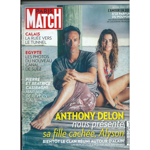 Paris Match 06/12/2015 Anthony Delon, Jean Rochefort, Mark Walberg, David Hamilton, Rose, Mylne Farmer, Angelina Jolie, Isabelle Nanty, Stphane Bernkarlie Kloss, Laurent Ournac, Philippe Herreweghe