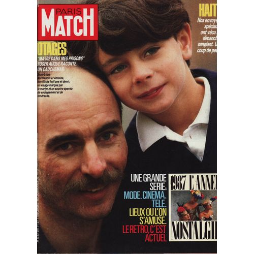 Paris Match / 11-12-1987 N2011 : Sylvie Vartan (4p) - Julie Delpy (2p) - Jerry Lewis (2p)