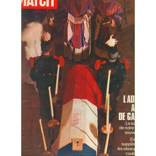 Paris Match  1125 De Gaulle - Adieux Ii