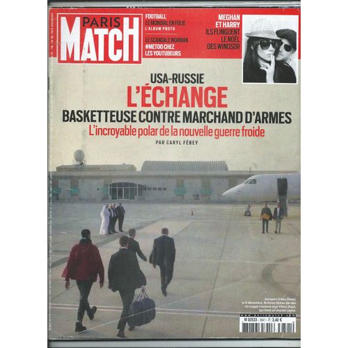 Paris Match 15/12/2022 James Cameron, The Who, Maria Larrea, Jul, David Bowie, Mylne Farmer, Neil Youn, Iam, Johnny Hallyday, Elton John, Norman Thavaud, Sylvie Testud,Whitney Houston,Grard Philippe