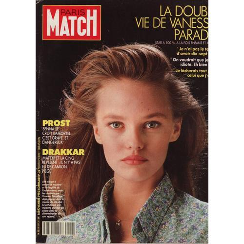 Paris Match / 16-11-1989 N2112 : Vanessa Paradis (6p) - Brigitte Bardot (1,5p)