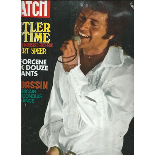 Paris Match 17/04/1971 Joe Dassin, Teilhard De Chardin, Le Forcen De Cousances, Stphane Audran, Marie Dubois, Franoise Fabian, Bernadette Lafont, Igor Stravinsky, Albert Speer/Hitler, Marika Green