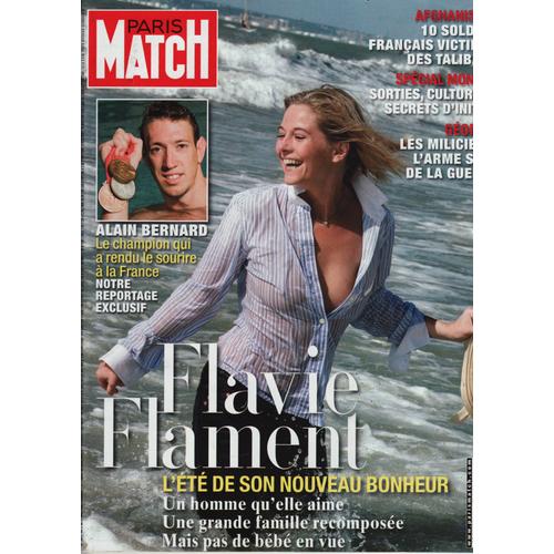 Paris Match / 21-08-2008 N3092 : Alain Bernard (6p) Flavie Flament (6p) Patrick Demarchelier (8p)