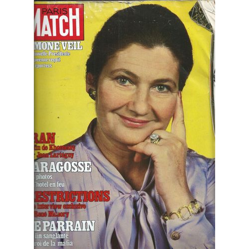 Paris Match 27/07/1979 Simone Veil, Michel Sardou, Miou-Miou, Carole Chauvet, Jean-Louis Delayen, Sheila, Jean-Michel Jarre, Enrico Macias, Chantal Nobel, Andr Roussin, George Wein, El Cordobes
