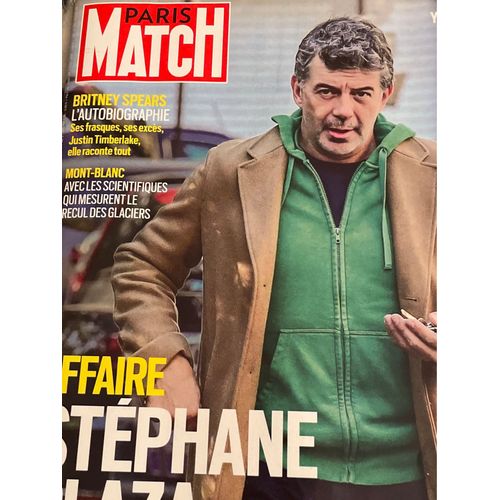 Paris Match 3886 Du 26 Octobre Au 1er Novembre 2023. Affaire Stphane Plaza. Enqute Sur Les Dboires De L?Animateur Star. B. Spears Autobiographie. Mont-Blanc. Israel 3 Frres 3 Fronts 1 Guerre. 