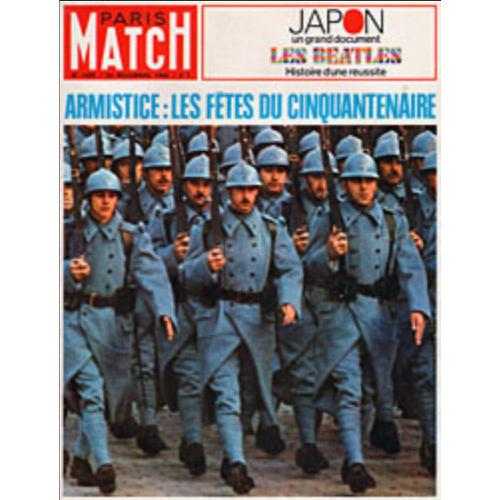 Paris Match N 1020 : Armistice, Noel Autour De La Lune 4 P -Jean Anouilh 2 P - Pat Nixon 4 P - Marc Chagall 4 P - Les Beatles 8 P - Marlene Jobert 2 P - 23 Novembre 1968