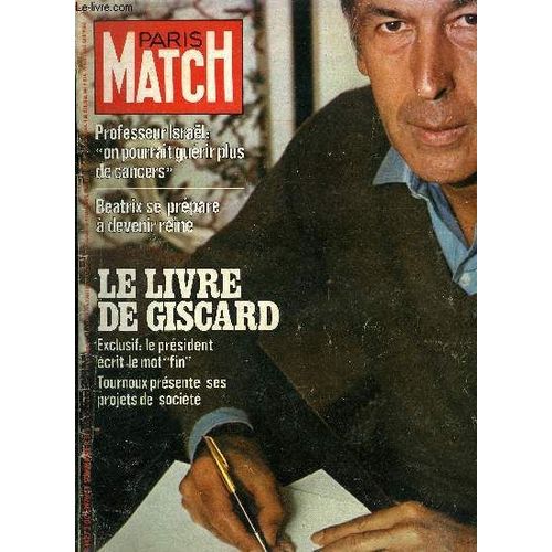 Paris Match N 1427 - Tonnerre Sur Le Gotha : Est-Il Possible Que Marie Gabrielle pouse Le Milliardaire Niarchos ?, Guy Drut Et Johnny Hallyday : Deux Copains En Piste, Anouilh : Je Redeviens Un(...)   de COLLECTIF 