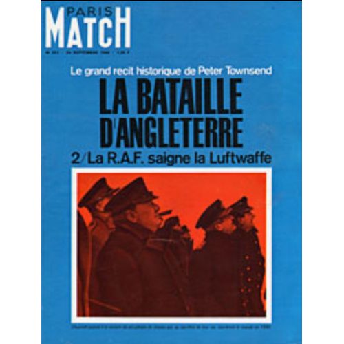 Paris Match N 911 : De Gaulle Et La Bombe A (6p), Les Parias Du Dru (3p), La Bataille D'angleterre, La Raf Saigne La Luftwaffe (24p), Mireille Mathieu (3p), Johnny Hallyday (4p) - 24 Septembre 1966