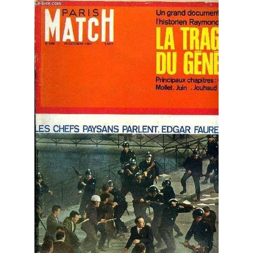Paris Match N 966 - Un Trou De 1 400 Millions, Cri Debr En Colre, Jamais !, L Enfer De Con-Thien, 1000 Obus Par Jour, Quand Il En Tombera 2000 Ce Sera La Fin, Johnson En Perte De Vitesse : Il Nous(...)   de COLLECTIF 