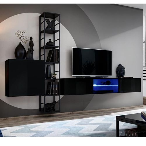 Paris Prix - Ensemble Meuble Tv Design 