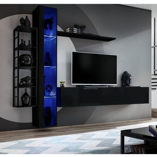 Paris Prix - Ensemble Meuble Tv Design 