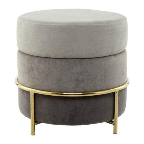 Pouf Design En Velours 