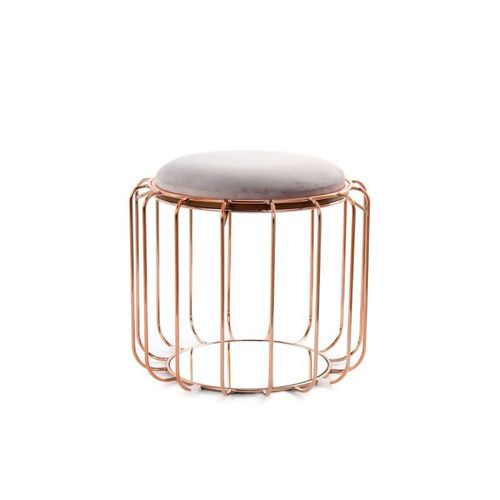 Paris Prix - Pouf & Table D'appoint 