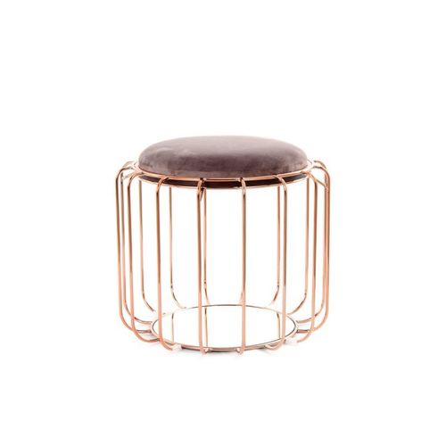 Paris Prix - Pouf & Table D'appoint 
