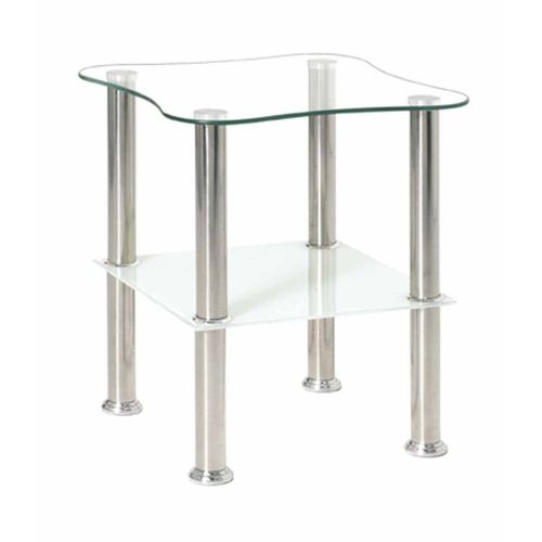Paris Prix - Table D'appoint En Verre 