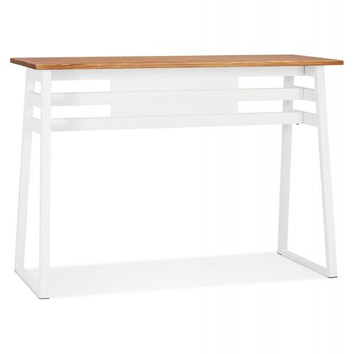 Paris Prix - Table De Bar En Bois Design 