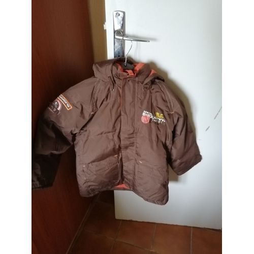 Parka Double Polaire  Capuche 5 Ans 100% Polyester,Doublure 100% Polyester.