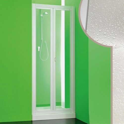 Paroi Douche 70 Cm En Acrylique Mod. Saturno Avec Ouverture Pliante