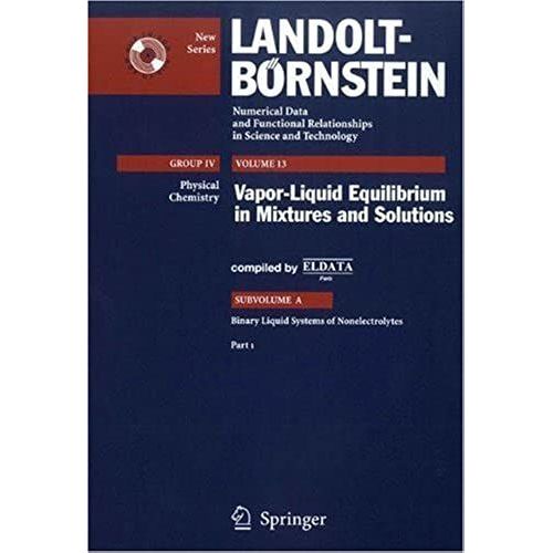 Part 1 (Landolt-Boernstein: Numerical Data And Functional Relationships In Science And Technology - New Series)   de unknown  Format Broch 