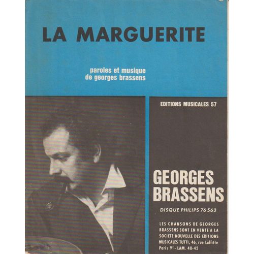 Partition Georges Brassens 