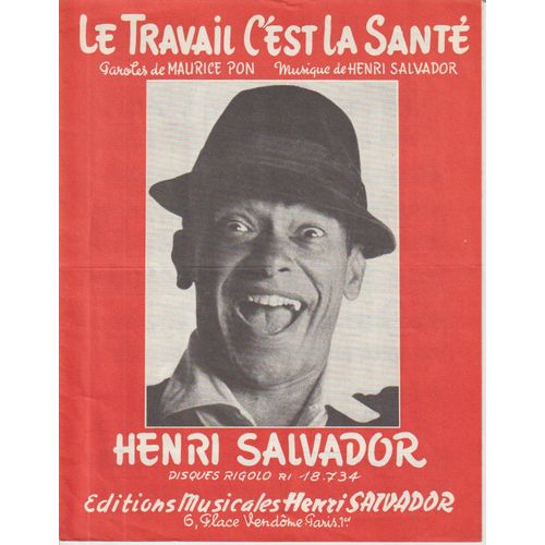 Partition Henri Salvador 