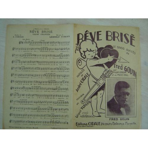 Partition // Rve Bris /Tango Du Rio/Mon Coeur Diras Toujours 