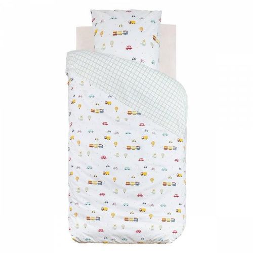Parure De Lit Enfant 140x200 Cm Voiture