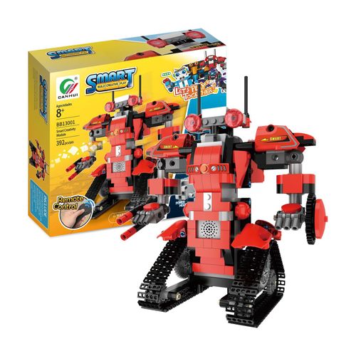 Pas De Bote - Robot Rc Technique Intelligent Avec Tlcommande, Fonction De Puissance, Blocs De Construction, Bricolage, Briques, Jouet D'anniversaire Pour Garon