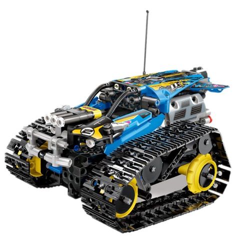 Pas De Bote - Robot Rc Technique Intelligent Avec Tlcommande, Fonction De Puissance, Blocs De Construction, Bricolage, Briques, Jouet D'anniversaire Pour Garon