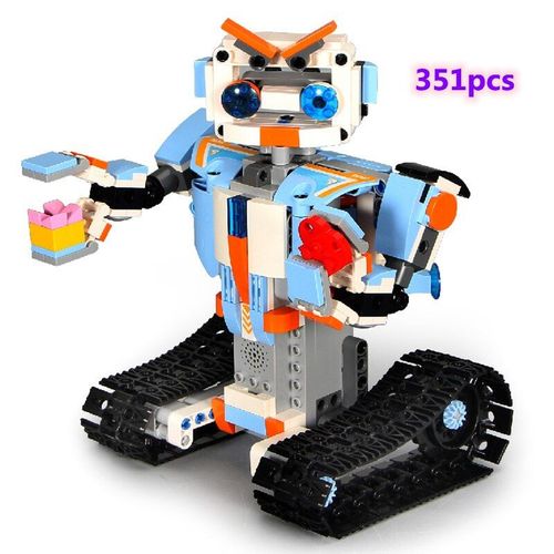 Pas De Bote - Robot Rc Technique Intelligent Avec Tlcommande, Fonction De Puissance, Blocs De Construction, Bricolage, Briques, Jouet D'anniversaire Pour Garon
