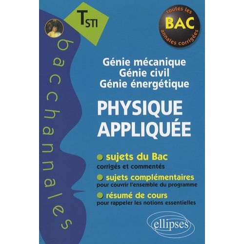 Physique Applique Tle Sti - Gnie Mcanique Gnie Civil Gnie nergtique    Format Broch 