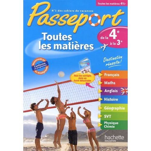 Toutes Les Matires De La 4e  La 3e   de Chat Anne-Laure  Format Broch 