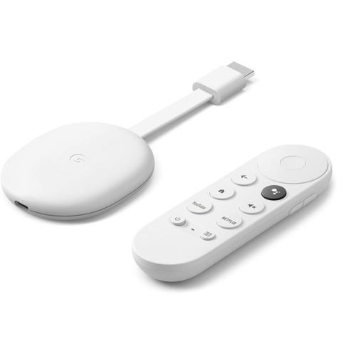 Passerelle multimdia Google Chromecast 4K avec Google TV