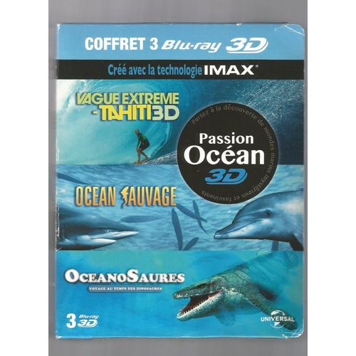Coffret 3 Blu-Ray 3d - Passion Ocan de Stephen Low