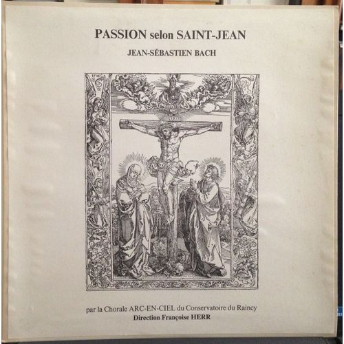 Passion selon SaintJean Jean sébastien Bach Rakuten