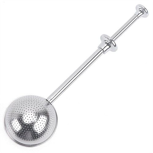 Passoire  Th En Acier Inoxydable 304 Fuite De Th Artefact De Th Poigne De Tuyau Suspendu Passoire  Th, Boule  Th Ronde  Grand Trou