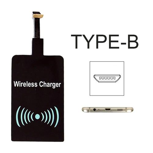 Patch  Induction En Polymres Pour Iphone 5, 5s, Se, 6, 6s, 6plus, 7 Plus, Rcepteur, Bobine De Charge, Chargeur Qi Sans Fil