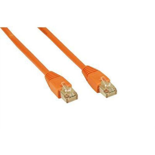 Patch Netzwerkkabel RJ45 CAT5+ 0,5m Orange