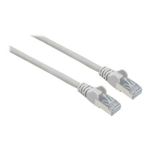 Intellinet Network Patch Cable, Cat6, 30m, Grey, Copper, S/FTP, LSOH / LSZH, PVC, RJ45, Gold Plated Contacts, Snagless, Booted, Lifetime Warranty, Polybag - Cordon de raccordement