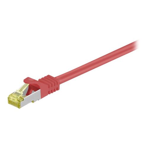 Patchkabel RJ45  S/FTP  Cat7   0.25m rot  PIMF