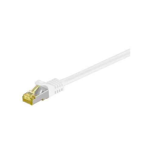 Patchkabel RJ45  S/FTP  Cat7   5.00m wei PIMF