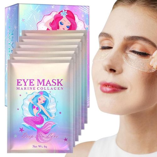 Patchs Sous Les Yeux En Perles De Collagne, Coussinets Pour Les Yeux, Tampons Dissolvants Pour Les Cernes Marins, Pour Les Sacs Sous Les Yeux, Soins De La Peau