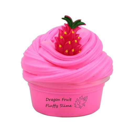 Pte  Modeler Au Beurre De Fruit Pour Enfant, Colle Visqueuse, Breloques Pour Additifs Visqueux, Fournitures D'argile, Kit De Plasticine Visqueuse, Jouet De Modlisation Au Chocolat - Fruit Du Dragon