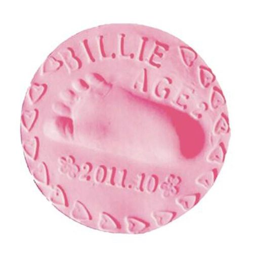 Pte  Modeler Visqueuse Douce Pour Bb, Jouets En Argile Lgre  Schage  L'air, Kit D'empreinte En Plasticine Polymre Bricolage - Rose