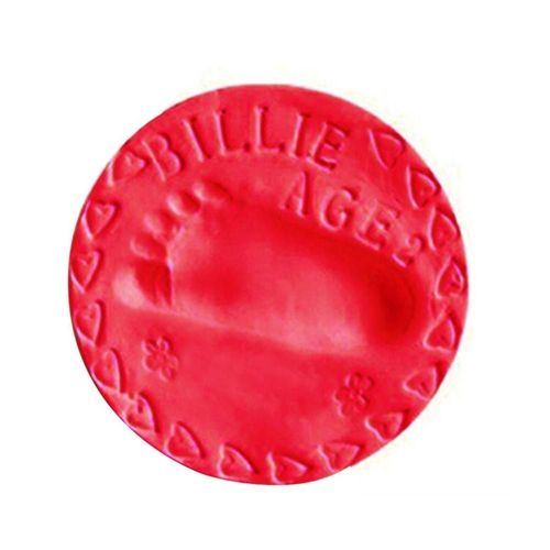 Pte  Modeler Visqueuse Douce Pour Bb, Jouets En Argile Lgre  Schage  L'air, Kit D'empreinte En Plasticine Polymre Bricolage - Rouge