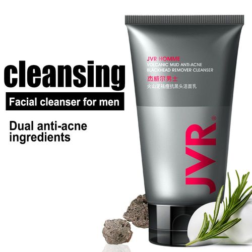 Pte Volcanique, Algues, Acide Hyaluronique, Nettoyant Pour Le Visage, Hydratant, Mousse, Dissolvant De Points Noirs, Resserre Les Pores