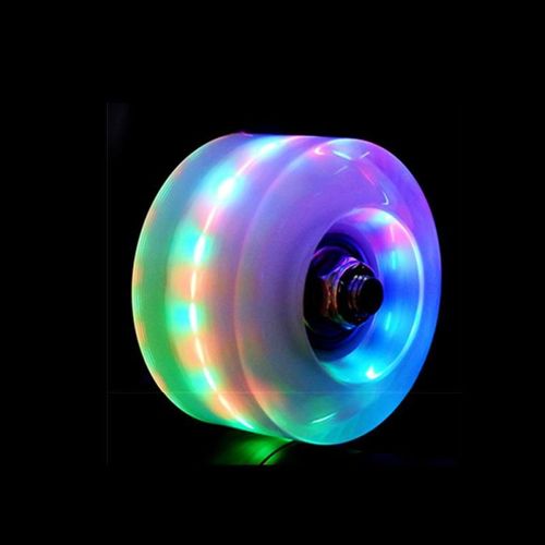 Patins  Roulettes  Double Range, Patins  Roulettes Lumineux, Roues Clignotantes, Quatre Roues, Accessoires Rsistants  L'usure